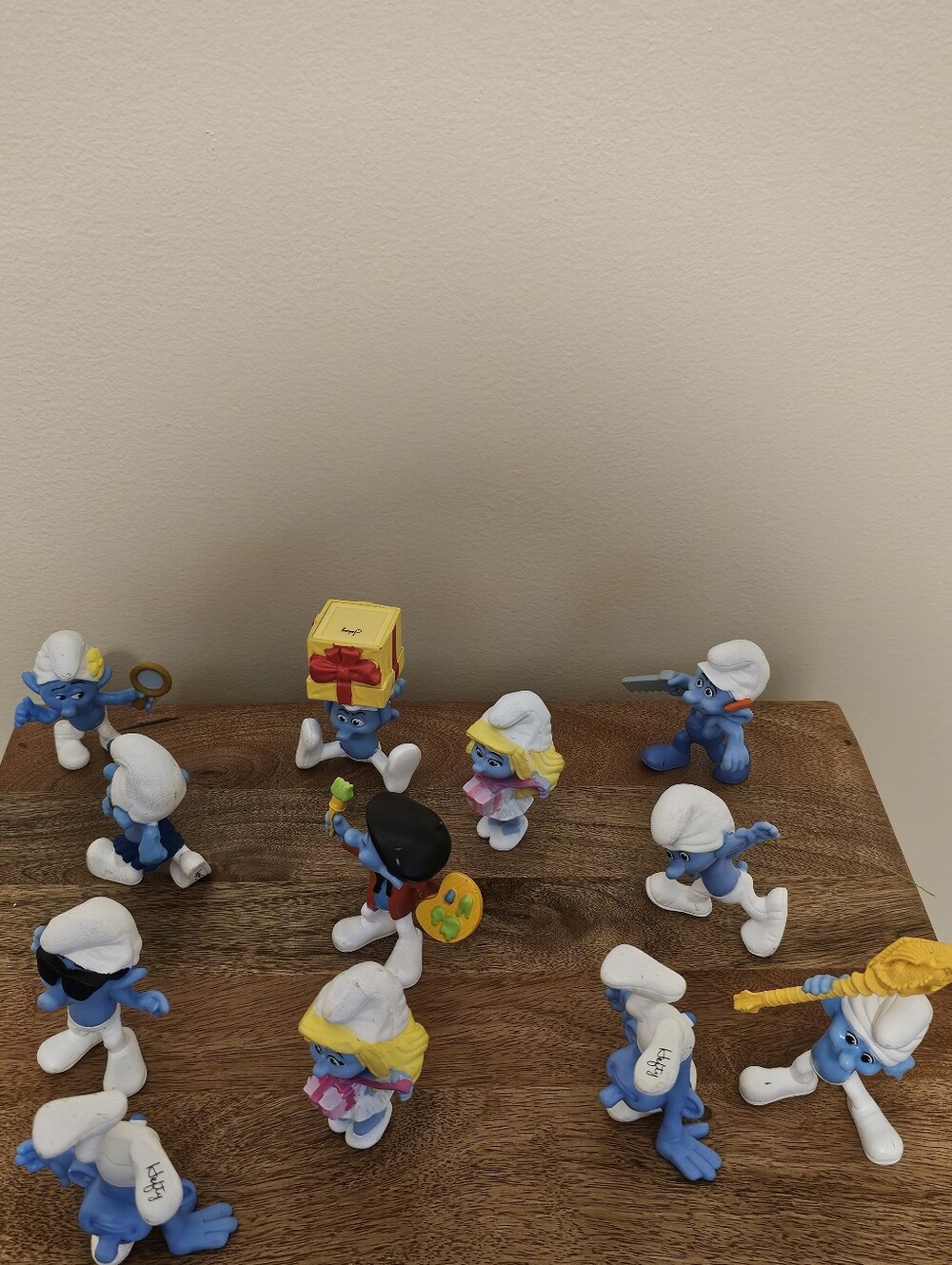 Smurf Action Figures Lot Of  12..